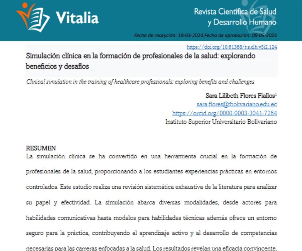 Simulación clínica en la formación de profesionales de la salud: explorando beneficios y desafíos